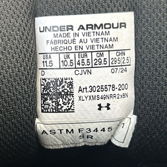 Under Armour UA Stellar G2 6" Tactical Boots Hiking Brown Size 11.5 3025578-200 - Picture 7 of 7